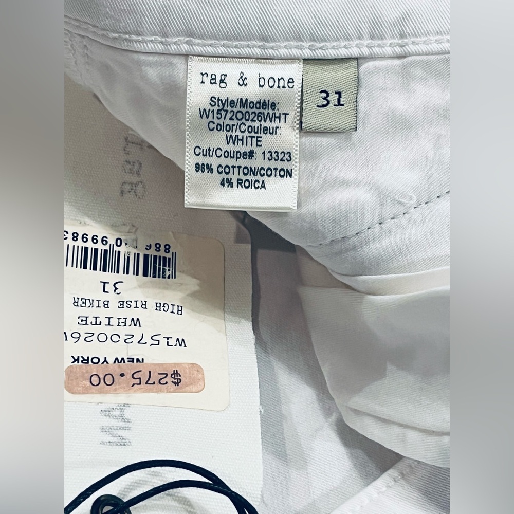 NWT Rag & Bone High Rise Biker Jeans - Picture 15 of 15
